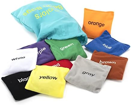 Educational Insights Colors Bean Bags - Color Sorting Toys for Toddlers, Manipulatives for Preschoolers Learning Colors, Toddler Learning Toys, Hands-On Preschool Classroom Activities, Ages 3+ - Image 3