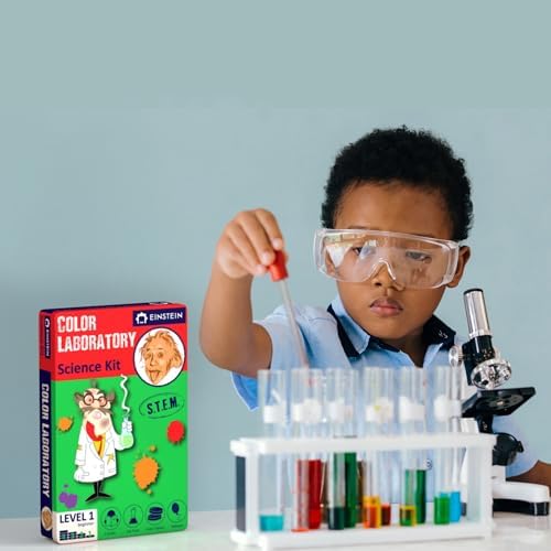 Einstein’s Color LAB Science Kit for Kids. STEM for Boys & Girls Aged 4 and Above. Detailed Picture Guide Included. - Image 3