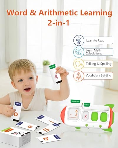 102 Sight Words & 56 Math Flash Cards for Kids Ages 5-7, Speech Therapy Toy - Image 3