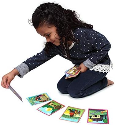 eeBoo: Animal Village Create a Story Pre-Literacy Cards, 36 Cards with Colorful Characters, Encourages Imagination, for Ages 3 and up - Image 4