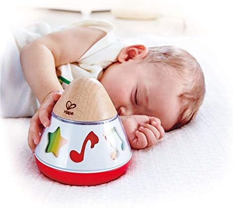 Hape E0332 Rotating Baby Music Box, Spin & Play The Music, Battery Not Needed, 40 x 40 Cm, Multicolor - Image 2