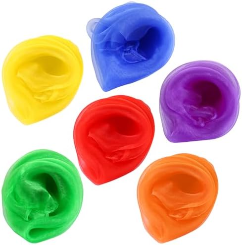 Midelong 6 Pcs Square Dance Scarves, 24 Inch Juggling Scarves for Magic Trick & Performance, 6 Colors - Image 3