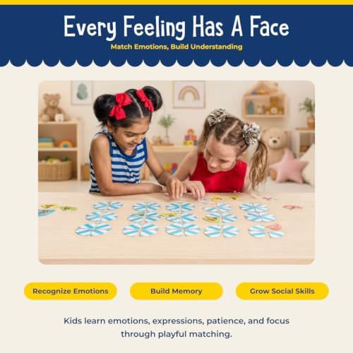 Open The Joy Emotions Memory Match Game – Kids SEL Card Game Tin - Image 6
