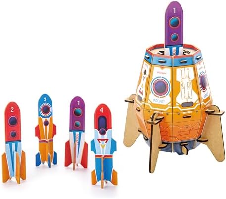 National Geographic Educational Kit to Build Your Own Rocket for Kids Ages 5+ 16cm x 26cm x 6cm - Image 2
