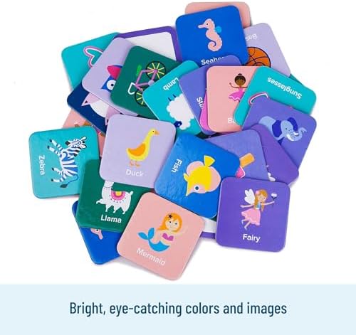 Wildkin Memory Matching Game – 36 Educational Pairs for Toddlers & Preschool - Girl - Image 5
