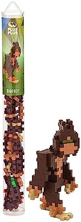 PLUS PLUS Bigfoot - 3D Puzzle Fantasy Figures Building Block Set Tube, Mini Interlocking Pieces - Fun Stem Toys for Kids by Plus-Plus
