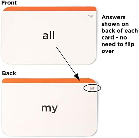 Award-Winning Pre-K Sight Words Flash Cards – 100+ Dolch & Fry High-Frequency Words – Learn to Read for Ages 3–5 – Preschool, Kindergarten, Homeschool & Classroom - Image 5