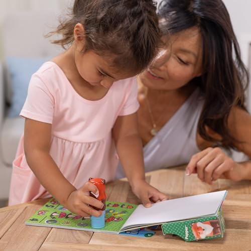 Melissa & Doug Sticker Wow!™ 24-Page Activity Pad and Sticker Stamper, 300 Stickers, Arts and Crafts Fidget Toy Collectible Character – Fox - for Kids Ages 3+ - FSC Certified - Image 5