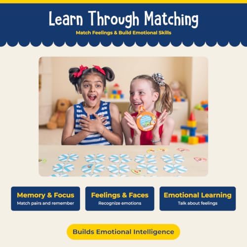 Open The Joy Emotions Memory Match Game – Kids SEL Card Game Tin - Image 4