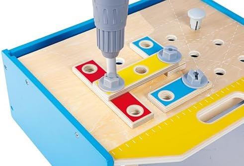 Hape Little Engineer's Workbench Toy - Image 2