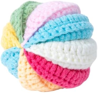 Adena Montessori Soft Knit Sensory Ball with Bell, 6-12mo by AdenaMontessori