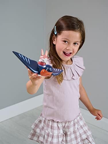 Tender Leaf Toys - Swifty Bird - Solid Wood Bird Toy with Removeable Bunny Character - Open-Ended Play Toy for Toddler Boys and Girls - Explore Role-Play and Imagination - Age 3+ - Image 6