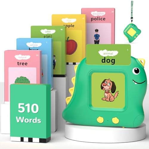 Alotwan Talking Flash Cards with 510 Sight Words, Toddler Toys for 1-4 by AlotwanKidsToys