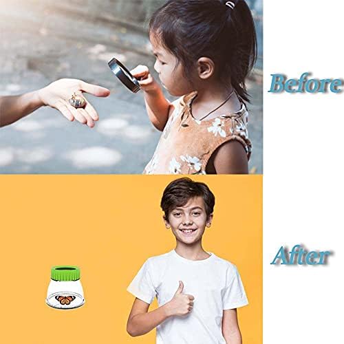 4Pack Green Bug Viewer with 5X Magnifier | Bug Jars for Kids Collecting - Image 5