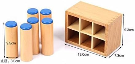 YHZAN New Montessori Sensorial Auditory Material Sound Bottles - Sound Cylinders Sound Boxes Kids Educational Toys - Image 3