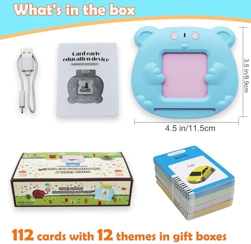 MAYAPHILOS Italian and English Talking Flash Cards 224 Sight Words - Image 6