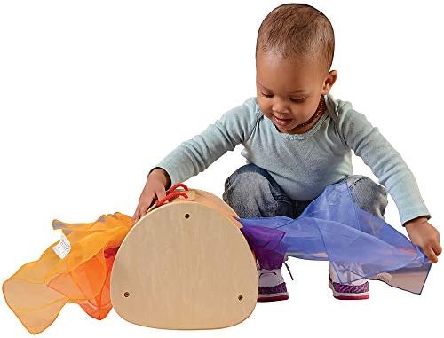 Constructive Playthings Stuff 'N Pull Scarf Tote with 12 Scarves - Image 3