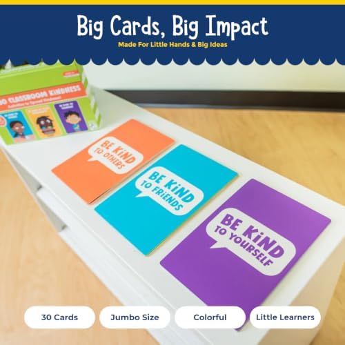 Open The Joy Jumbo Kindness Mission Cards, SEL Activity Cards Ages 3+ - Image 4