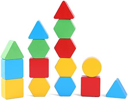 Wooden Puzzles Shape Color Matching Board Games Preschool Educational Montessori Toys for Kids 3 4 5 6 Years Old Boys Girls Brain Teaser Puzzle Logic Game with Bell Cards - Image 5