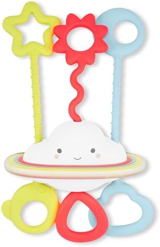 Skip Hop Baby Sensory Toy Pull & Play Silver Lining Cloud Age 6m+ - Image 6
