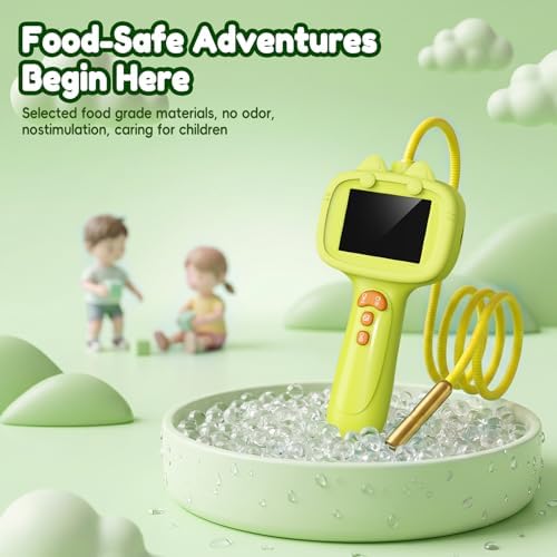 Kids Borescope Camera with Light-STEM Science Educational Toy for 3 4 5 6 7 8 Years Old Boys & Girls Birthday Gift-Discovery & Exploration Flexible Snake Scope Battery - Image 4