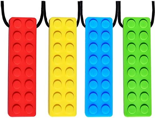 JUMPOW Chew Necklace，Sensory Chew Necklace Bundle for Kids with Autism,ADHD by kinper