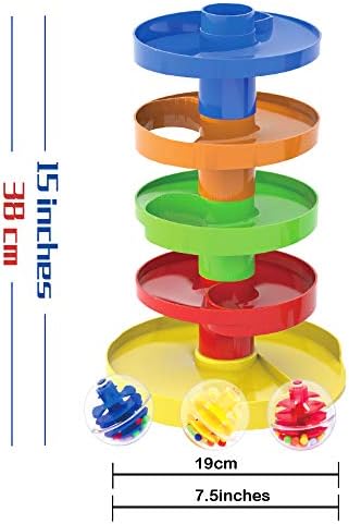 WEofferwhatYOUwant Ball Drop Toy Ball Tower Safe Large 1.8 Inch Balls 9M+ - Image 2