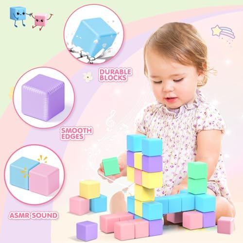 KAEILORU 45pcs Magnetic Blocks for Kids Ages 3-5 Magnetic Building Blocks - Image 4