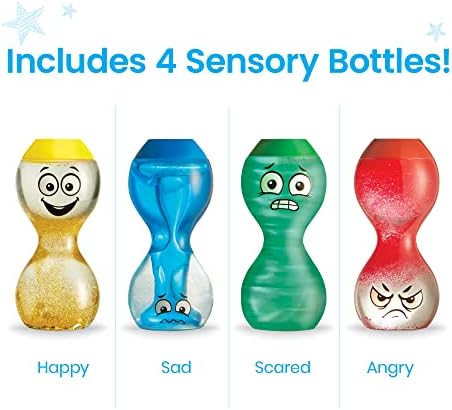hand2mind Express Your Feelings Sensory Bottles-Primary Emotions - Image 2