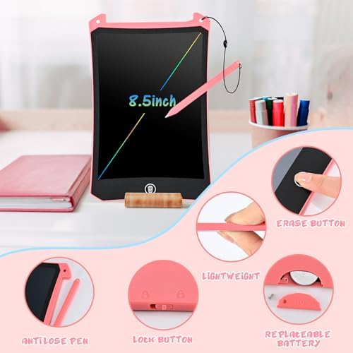 EooCoo Kids LCD Writing Tablet, Mess Free Coloring Books, Travel Toys - Image 6