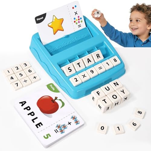 Montessori Matching Letter Game Toys for 3 4 5 Year Old Boy Girl Gifts Kids by MeloDirect