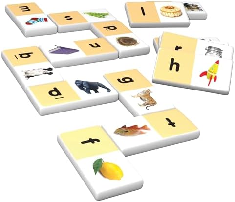 Junior Learning Beginning Sound Dominoes Educational Action Games, Multi (JL492) for 48 months to 96 months - Image 3