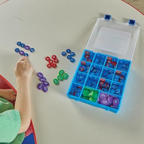 hand2mind Lowercase Phonics Chips, Reading Tools for Kids, Ages 3+ - Image 3