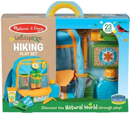 Melissa & Doug 40801 Animals Let's Explore Hiking PlaySet | Pretend Play | 3+ | Gift for Boy or Girl, 40.64 x 31.12 x 8.89 cm - Image 2
