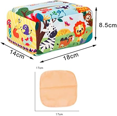 Sensory Toys for 6-12 Months, Tissue Box for, Toys for 6-12 Months, Sensory Scarves, Preschool Learning Toys, Style B - Image 3
