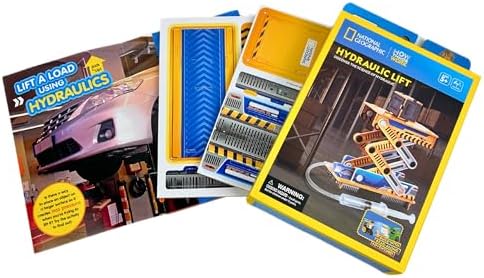 National Geographic Educational Kit to Build Your Own Hydraulic Lift, 16cm x 26cm x 4.5cm - Image 3