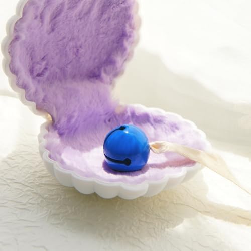 Blue Bell with Ribbon, Montessori Baby Toy - Image 4