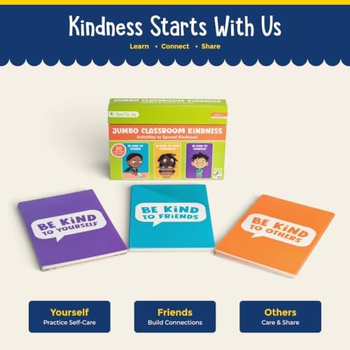 Open The Joy Jumbo Kindness Mission Cards, SEL Activity Cards Ages 3+ - Image 2