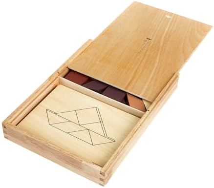 Excellerations Wooden Pattern Blocks - 44 Pieces - Image 6