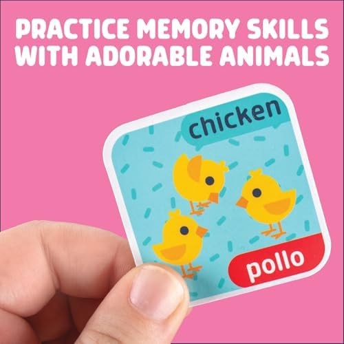 Chuckle & Roar Animals & Babies Memory Matching Game, 52 Tiles, Ages 3+ - Image 4