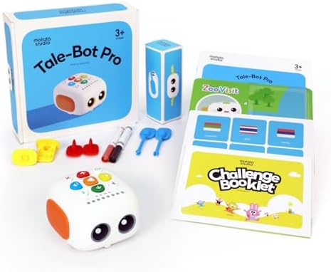 TaleBot Pro Coding Robot for Kids 3-5, Screen-Free STEM Toy by MatataStudio-STEMRoboticsforkids