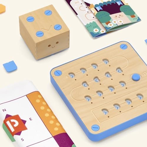 Primo Cubetto Coding Robot for Kids, Screen-Free Wooden Programming Toy Set - Image 5