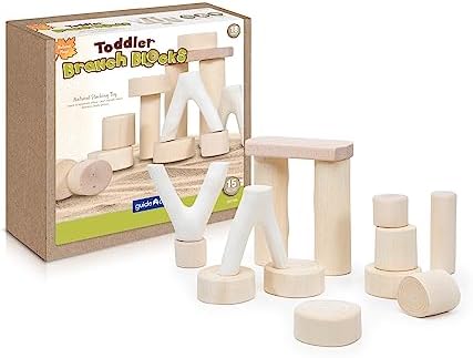 Guidecraft Toddler Branch Blocks - 15 pc. Set by Unknown