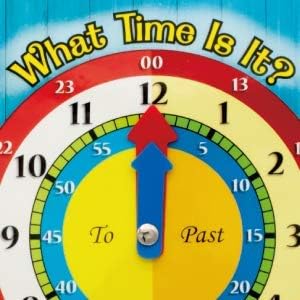 ZazzyKid Time Learning Analog Clock for Kids - Pack of 5 (7 x 8 Inches) with 5 Erasable Markers: Teach Children to Tell The Time - Image 5