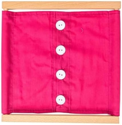 Montessori Wooden Dressing Frame, Practical Life Aids by Unknown