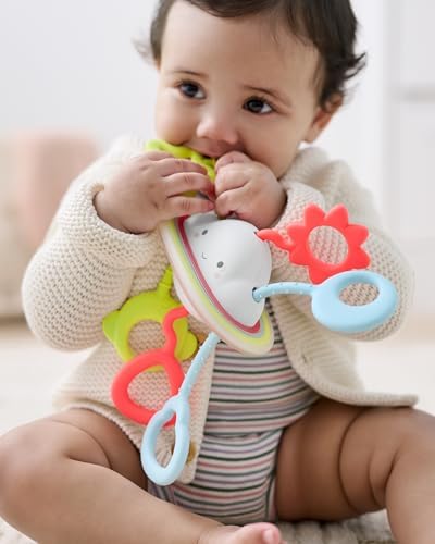 Skip Hop Baby Sensory Toy Pull & Play Silver Lining Cloud Age 6m+ - Image 3