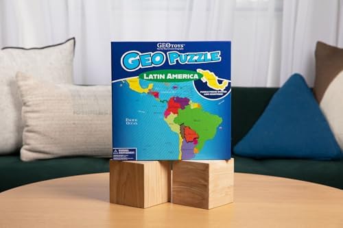 GeoPuzzle Latin America Jigsaw Puzzles,50 Pc Puzzle for Kids Ages 6 and Up - Image 5
