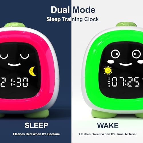 ANALOI Alarm Clock for Kids, Ok to Wake Up Sleep Training Clock for Boys - Image 2