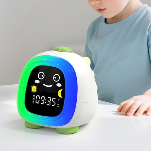 ANALOI Alarm Clock for Kids, Ok to Wake Up Sleep Training Clock for Boys - Image 6