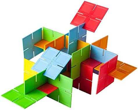 Fat Brain Toys Dado Squares - Original - Open-Ended Building Set for Kids 3+ by Unknown